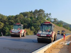 高速公路数字化施工路面摊铺压实监测系统